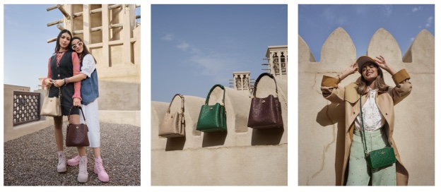 رانيا وتاليا فواز تستعرضان حقائب Signature Leather الجديدة من&nbsp;Coach