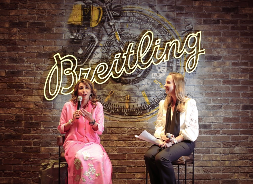 “دينا الطيب” بطلة IRONMAN في ضيافة علامة Breitling في&nbsp;الرياض