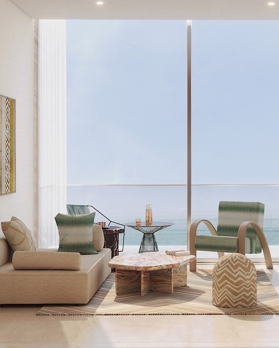 مشروع جديد يجمع بين الفن والسكن: ميسوني وأوكتا تكشفان عن منازل الأحلام في جزر&nbsp;دبي